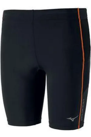 Mizuno Stretch Midja /Orange Graphic Logo Herr Midjehöga Tights J2GB601391