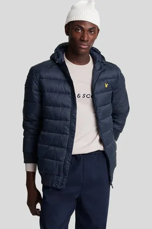 Lyle & Scott Nylon vadderad jacka för herrar