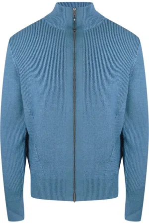Parajumpers Manny Hydro Blue Zip-Up Sweatshirt