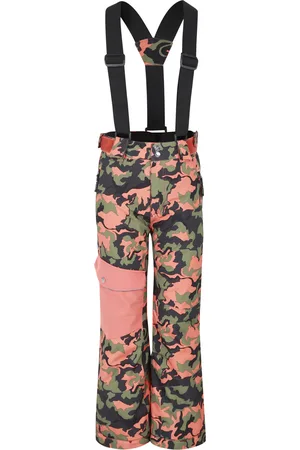 Dare 2B Pow Camo skidbyxor för barn/ungdomar ( Rost)