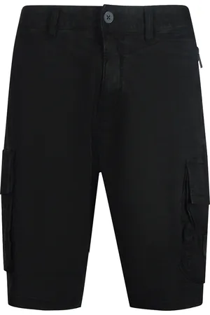 Lyle & Scott Black Cargo Shorts