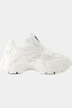 OFF-WHITE Glove Slip On Sneakers - Off White - Läder