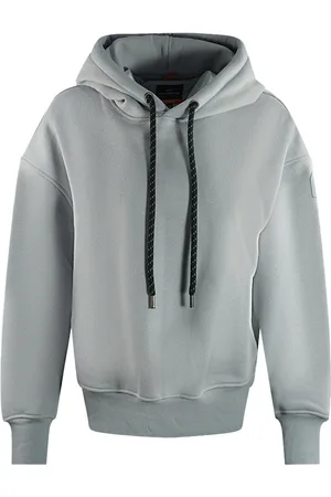 Parajumpers Githa Plain Shark Grey Oversized Hoodie