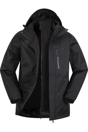 Mountain Warehouse Mens Bracken Extreme 3 i 1 vattentät jacka