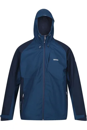 Regatta Britedale vattentät jacka för herrar (Moonlight Denim/Navy)