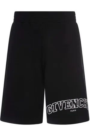 Givenchy College Logo Broderade Bomullsshorts i