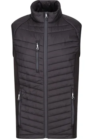 Regatta Mens Navigate Quiltad Hybrid Gilet ( /Seal Grey)