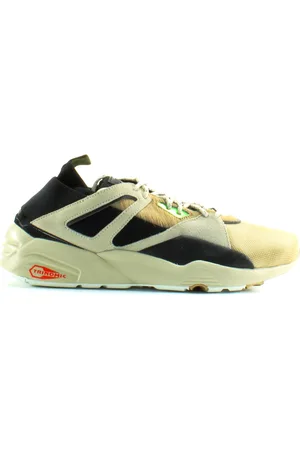 PUMA BOG Sock Camping Vit Textil Mens Lace Up Trainers 361904 02