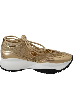 Jimmy Choo Damskor Mesh Läder Michigan Sneakers