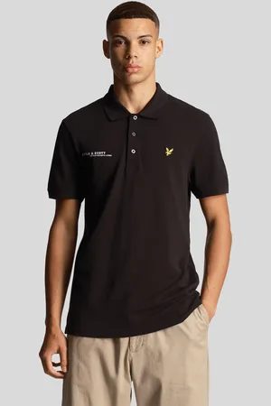 Lyle & Scott Polotröja med matchande tryck i för herr