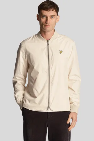 Lyle & Scott Bomberjacka i grått för män