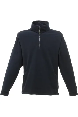Regatta Thor Overhead Half Zip Anti-Pill Fleece Top (170 GSM) (Dark Navy)