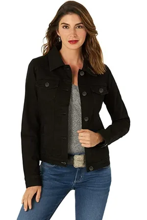 Enzo Stretch Denim Jackor för damer | Designer Damkläder