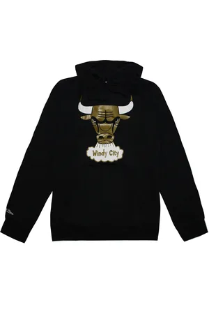 Mitchell & Ness Chicago Bulls Gold Standard Hoodie för herrar