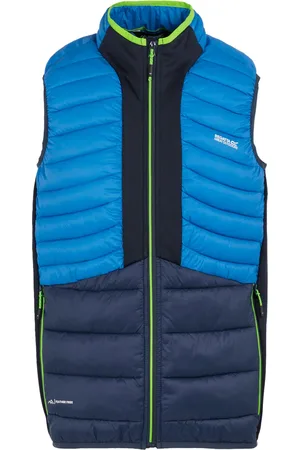 Regatta Leedre Hybrid Gilet för herrar (Olympian Blue/Navy)