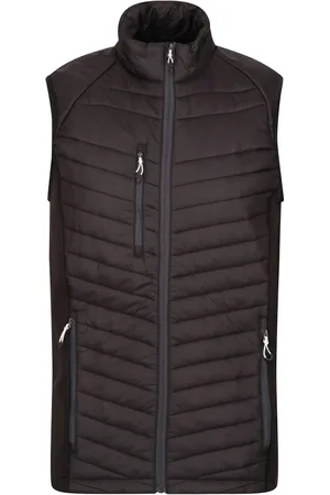 Regatta Mens Navigate Quiltad Hybrid Gilet ( /Seal Grey)