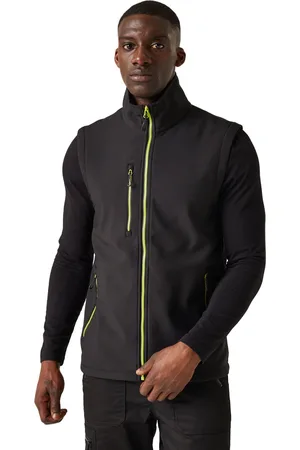Regatta Navigate Softshell 2-lagers kroppsvärmare för herrar ( /Lime Green)