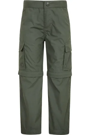 Mountain Warehouse Convertible Active-byxor för barn/ungdomar ( Green)