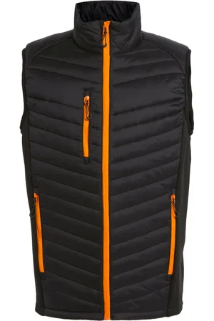 Regatta Mens Navigate Quiltad Hybrid Gilet ( /Orange Pop)