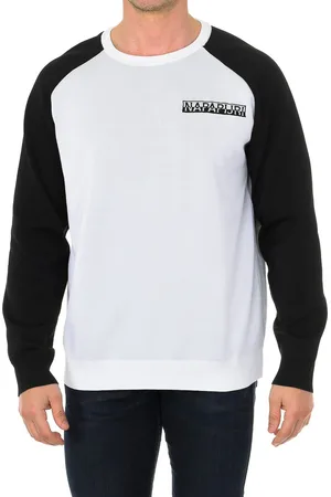 Napapijri Långärmad sweatshirt med rund hals för män NP0A4DVOM