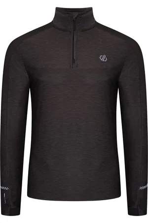 Dare 2B Mens Power Up II Lättviktströja (Black Marl)