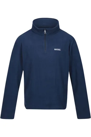 Regatta Great Outdoors Mens Thompson Half Zip Fleece Top (Admiral Blue)