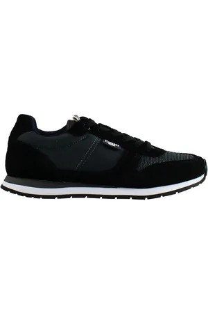 Hackett Hackett Eyelet Mens Black Trainers