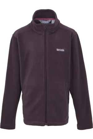 Regatta Great Outdoors Childrens/Kids King II Lightweight Full Zip Fleece Jacket för barn och barn (Djupt plommon)