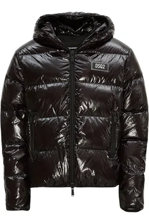 Dsquared2 Patch Logo Glänsande Dunjacka