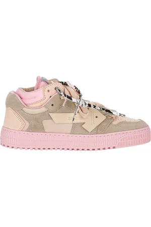 OFF-WHITE Floating Arrow Sneakers med låg topp i läder