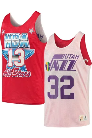 Mitchell & Ness Vändbar Utah Jazz Karl Malone väst för herrar