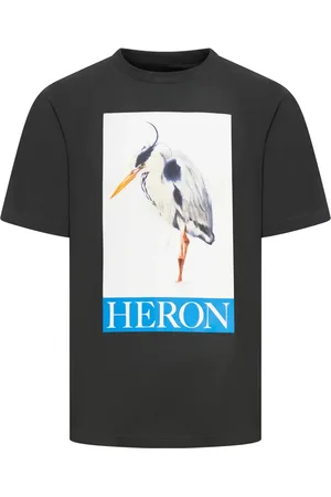 Heron Preston Bird Painted Print T-shirt i