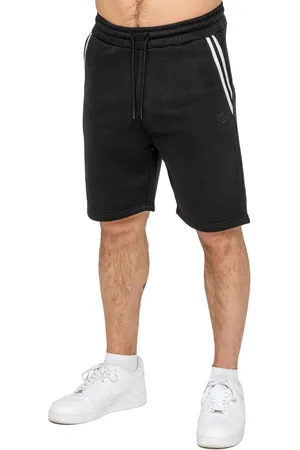 Enzo Kruze | Fleece-shorts med tejp för herrar