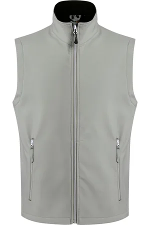 Regatta Ascender Softshell 2-lagers kroppsvärmare för herrar (Mineralgrå/svart)