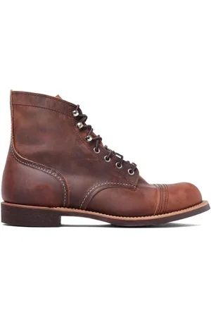 Red Wing 8085 Iron Ranger-stövlar i brunt för män