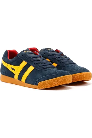 Gola Harrier Suede Damskor Marin/Sol Träningsskor
