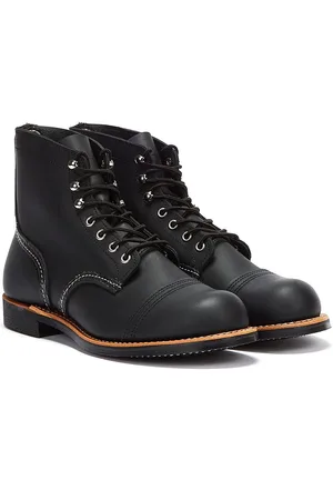 Red Wing Skor Iron Ranger Harness Herr Svarta Kängor