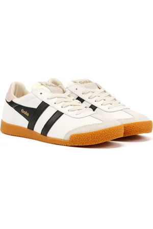 Gola Elan Leather Damskor /Svart/Chalk Pink Träningsskor