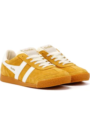 Gola Elan Suede Dam Sun/White Träningsskor