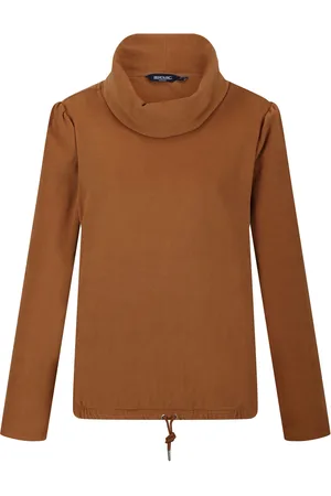 Regatta Adarae Fleece Roll Neck Sweatshirt för damer/kvinnor (Gummi)