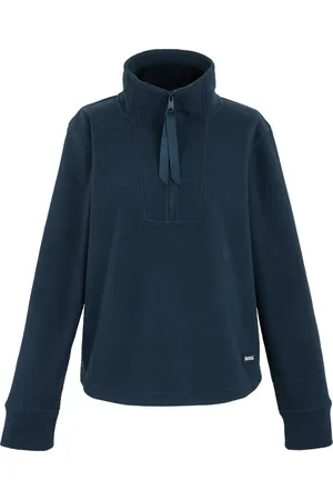 Regatta Juliette Half Zip Fleece Top för dam/Lady (Marinblått)