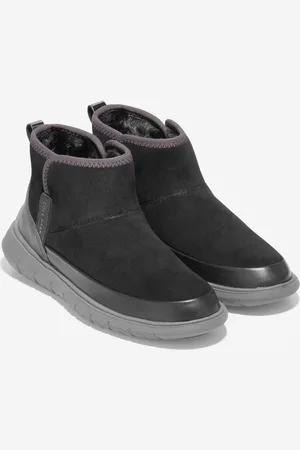 Cole Haan Generation ZeroGrand Svarta Damstövlar I Läder