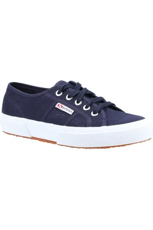 Superga 2750 Cotu Classic 100% Bomull /Vit Träningsskor för herrar