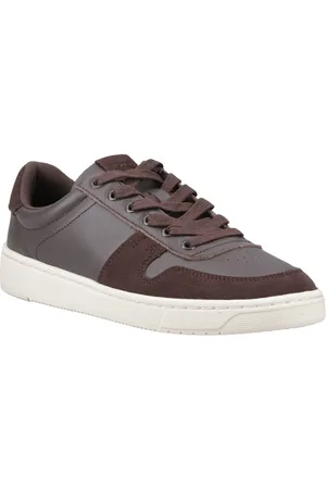 TOMS TRVL Lite Court Leather Bruna träningsskor för män