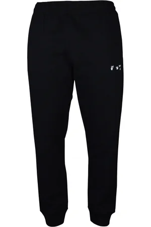 OFF-WHITE Benvit joggingsvart