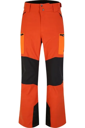 Dare 2B Mens Baseplate Contrast Detail Ski Trousers (Brown/Orange)