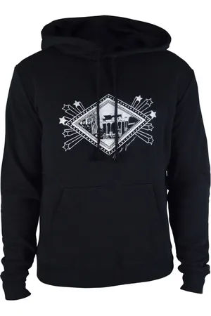 Saint Laurent Hoodie Sweat med logotyp