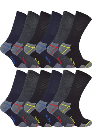Sock Snob 12 par tunga, dämpade arbetsstrumpor för ståltåstövlar för herrar