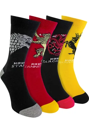 Game of Thrones 4 par -strumpor för herrar | House of Dragon GOT-nyhetsstrumpor - Assorterade