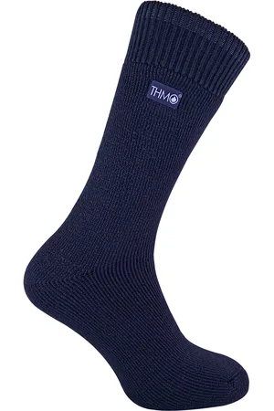 THMO 1 par tjocka, fleecefodrade och varma termosockor för herrar på vintern
